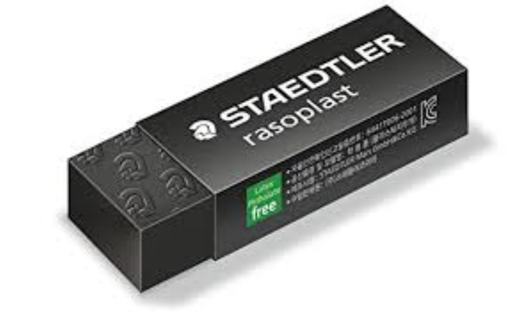 Staedtler Raso Plast Eraser Black Box=20pcs ST-526-B20-09